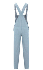 Fashion Men's Sling Denim Romper